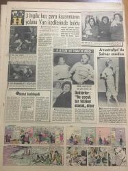 HÜRRİYET GAZETESİ  7 MART 1966  YIL :18 SAYI :6413---Meclis te hırçın bir milletvekili :Hamido ---Kavgaya son vermek için meclis tatile girdi ---Mehmet Şori nin  kardeşi de  hırsızlık suçu ile yakalandı --Hacı otobüsü kaza geçirdi 8 kişi öldü ---Özarda eski ve yeni 2 bakanın  yüce  divana sevkini istedi --Şarkıcıya ,Adanalılar  bari göbek attı ----Konya da küçük çocukların ders gördüğü Nurculuk okulu basıldı ---İstanbul da  bir Kızılay Hastanesi inşa edilecek ---Yaşlı bir kadın ölmeden gömülmekten  kurtuldu ---İstanbul un  en rahat ve modern  sineması hizmete girdi ---Beşiktaş :2 Göztepe :1 ---Vefa Altay ı  1-0 yendi ---Fenerbahçe farklı galip :4-1----3 İngiliz kızı para kazanmanın yolunu  Van kedilerin de buldu ---Avusturalya da  şalvar modası ---Doktorlar :Bu çocuk bir felaket olacak diyor ---Genç bir gelin düğünden hemen sonra doğurdu ---Varan 3 :Tokyo havaalanında  bir uçak daha düştü---