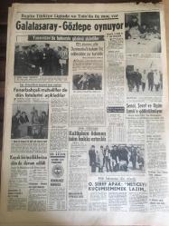 HÜRRİYET GAZETESİ 19 MART 1966 YIL :18 SAYI :6425---Cumhurbaşkanlığının tek adayı :Sunay ,Gençlik İkiye Ayrılmamalıdır Dedi ---73 lük çapkın profesör  15 lik talebesini koluna takarak balayına çıktı ---Koç grubu  bakkaliye hariç her işe gidiyor --50 oto ile lojmanı saran Alman polisi ,ne eroin  buldu ne de bıçak ---Musalladaki  cenazeyi doktor  muayene etti ---Kızları pusuya düşüren artist ajanı İsmet adliyeden kaçtı ---Hacı anne  telaşla pilav tasına girdi ---İstanbul un 541 milyonluk su işini B.M Meclisi halletti --Uykusu derin olan avcı geceyi ayı ile  geçirdi --Galatasaray -Göztepe oynuyor --Fenerbahçeli muhalifler de dün listelerini açıkladılar --Kulüplere ödenen isim hakkı artırıldı--Şöhret vakitsiz neden  kaybolur ?: Ayhan Işık ,Ajda Pekkan ----Belgin Doruk :Şöhretin en büyük düşmanı şımarıklık --Hülya Koçyiğit : Her filimde Türkan la oynamaya hazırım ----Zeki Müren ,iki Alman yıldızı ile sinemaskop bir filim çevirecek--