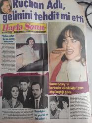 Hafta Sonu Haftalık Aktüalite Sinema Tiyatro Müzik ve Magazin Gazetesi - 9 Aralık 1977 - Sayı:50 - Ölümden nasıl döndü? - Bülent Ersoy - Tekzip ediyoruz - 48 saatlik koma ve ilk adımlar - Kahkaha Bilmecesi - Eyüp Sultan'da eski anılar arasında - Çocuklar ''Püf'' dedi, anneler, babalar eğlendi - Prenses Anne - Mutluluk yerine dert getiren bebek - ''Zeki Müren, neden gelmedi?'' - Ajda Pekkan - Neşe Karaböcek - Döndü, bir tatlı anı yüzünden evlenemiyor - Burası İstanbul - Kim Ne Yapıyor - Güzele Ne Yaraşmaz , Güzele ne yaraşmaz - İhtiyar büyücüye ne oldu - John Lennon - Biyonik Fal - Bir ''Yılmaz Güney karikatürü'' - Tılsım Bozuldu - Gazyağına aşeren kadın - Rüyalarınız - Ediz Hun, çocuğuna Norveç'te şifa arıyor - Filiz Akın - Kulisteki küçük tapınak - Melek Görgün Batakhanede altın buldu - Yıldırım Gürses - Rüçhan Adlı, gelinini tehdit mi etti - Türkan Şoray - Nazan Şoray - Marika Adlı fotoğraf ve haberi - Tam Takım Dergi
