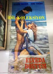 ELVEDA DOSTUM, 1982, SİNEMA FİLM AFİŞİ / POSTERİ - DEB BOY - ORİJİNAL - 200 X 100 cm EBADINDA - Original Turkish Big Size Movie Poster - Zeki Alasya, Mehmet Aydın, Kadir İnanır, Pembe Mutlu, 	Tuncer Necmioğlu, Ahu Tuğba, Mesut Çakarlı, Haluk Kurtoğlu, Nedret Güvenç, Fırat Gülgen, Romalı Perihan, 	İsmail Yavuz Selekman, Altan Tekin