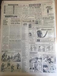 HÜRRİYET GAZETESİ 18 MART 1966 YIL :18 SAYI :6424---Tabii Gaz Fışkırdı ---Sunay And için Senatörlük Görevine Başladı ---Muhalefet önerge  verme yarışına devam ediyor ---Danimarka kralı Mithat nemli ye  teşekkürleriyle  birlikte bir de nişan verdi ----2 Astronot mecburi iniş yaptı --Gebeliği önleyici hap 750 kuruştan dün satışa çıkarıldı ---Kadıköy  -H.Paşa arasında ki dar rıhtım dolduruluyor ---Erkekler  kadınlardan iki misli daha tembel oluyor ---Milli Takımımız bugün yurda dönüyor  :İran Gazeteleri kendi  takımlarını  methediyor ---Beşiktaşlı  Futbolcular 4350 lira aldı --Yenal  neticeden memnun  olmadı ---İdealist grup listesini tespit etti ---Türkiye Kayak Birincilikleri Nihayet Başladı ---Zevk  için başladığı olta  balıkçılığından  günde 50 lira alıyor ---Erkek arkadaşıyla gezen  kadına beş zorba  tecavüz etti --Amerikalı  Barış Gönüllüsü Kız Pasosuna Alan Biletçiyi Dövdü ---Jandarma Tatvan soygununu  prestij meselesi yaptı ---Sunay ın  emekli aylığı 2160 lira ---