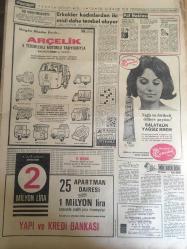 HÜRRİYET GAZETESİ 18 MART 1966 YIL :18 SAYI :6424---Tabii Gaz Fışkırdı ---Sunay And için Senatörlük Görevine Başladı ---Muhalefet önerge  verme yarışına devam ediyor ---Danimarka kralı Mithat nemli ye  teşekkürleriyle  birlikte bir de nişan verdi ----2 Astronot mecburi iniş yaptı --Gebeliği önleyici hap 750 kuruştan dün satışa çıkarıldı ---Kadıköy  -H.Paşa arasında ki dar rıhtım dolduruluyor ---Erkekler  kadınlardan iki misli daha tembel oluyor ---Milli Takımımız bugün yurda dönüyor  :İran Gazeteleri kendi  takımlarını  methediyor ---Beşiktaşlı  Futbolcular 4350 lira aldı --Yenal  neticeden memnun  olmadı ---İdealist grup listesini tespit etti ---Türkiye Kayak Birincilikleri Nihayet Başladı ---Zevk  için başladığı olta  balıkçılığından  günde 50 lira alıyor ---Erkek arkadaşıyla gezen  kadına beş zorba  tecavüz etti --Amerikalı  Barış Gönüllüsü Kız Pasosuna Alan Biletçiyi Dövdü ---Jandarma Tatvan soygununu  prestij meselesi yaptı ---Sunay ın  emekli aylığı 2160 lira ---