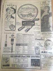 HÜRRİYET GAZETESİ 18 MART 1966 YIL :18 SAYI :6424---Tabii Gaz Fışkırdı ---Sunay And için Senatörlük Görevine Başladı ---Muhalefet önerge  verme yarışına devam ediyor ---Danimarka kralı Mithat nemli ye  teşekkürleriyle  birlikte bir de nişan verdi ----2 Astronot mecburi iniş yaptı --Gebeliği önleyici hap 750 kuruştan dün satışa çıkarıldı ---Kadıköy  -H.Paşa arasında ki dar rıhtım dolduruluyor ---Erkekler  kadınlardan iki misli daha tembel oluyor ---Milli Takımımız bugün yurda dönüyor  :İran Gazeteleri kendi  takımlarını  methediyor ---Beşiktaşlı  Futbolcular 4350 lira aldı --Yenal  neticeden memnun  olmadı ---İdealist grup listesini tespit etti ---Türkiye Kayak Birincilikleri Nihayet Başladı ---Zevk  için başladığı olta  balıkçılığından  günde 50 lira alıyor ---Erkek arkadaşıyla gezen  kadına beş zorba  tecavüz etti --Amerikalı  Barış Gönüllüsü Kız Pasosuna Alan Biletçiyi Dövdü ---Jandarma Tatvan soygununu  prestij meselesi yaptı ---Sunay ın  emekli aylığı 2160 lira ---