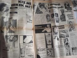 Hafta Sonu Haftalık Aktüalite Sinema Tiyatro Müzik ve Magazin Gazetesi - 17 Mart 1978 - Sayı:12 - Hülya Koçyiğit'e bomba! - Azrail'in soluğunu ensesinde hissetti - Bülent Ersoy - Fikret Hakan - Sevda Karaca - Müjde Ar - Seyyal Taner - Prenses Banu - Şerif Yüzbaşıoğlu - Ve, Neco bestesini yedi - Müzeyyen Senar'ı Ağlatan mektup - Kız mı, Erkek mi? - İdi Amin - Alev Coşkun - Ümit Utku - Alev Coşkun - Şevket Adlı - Güngör Adlı - Nazan Şoray - Bedduanın Sonu - Güzele ne yaraşmaz - Nükhet Duru - Elvis Presley - Nejat Uygur, 3 oğlu uğruna tiyatrosunu kapattı - Adnan Şenses'in maskesini düşürüyorum - Ekrem Bora - Esengül - Ela Altın Eyüp Sultan'da - Müşerref Tezcan'ın Son Marifeti - Muazzez Abacı - Türkan Şoray kendi çizgileriyle Moskova'da - ''Umudumuz Erkan'' - Serkan Acar fotoğraf ve haberi - Tam Takım Gazete