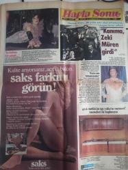 Hafta Sonu Haftalık Aktüalite Sinema Tiyatro Müzik ve Magazin Gazetesi - 12 Mayıs 1978 - Sayı:20 - Cüneyt Arkın, Hem Sağcı, Hem Solcu - Feri Cansel, yeni bikinisini hayranlara tanıttı - Renksiz kişi değil, rengarenk kişi - Cem Karaca - Neşe Alkan - Hülya Koçyiğit - Prenses Caroline - Kahkaha Bilmecesi - Müjde Ar - Haftaya Bakış - Kadın Hastalığının Ayıbı Yoktur! - Türkan Şoray - Selçuk Ural - Tayfun Kalkavan - Neydi Neydi Ne? - Güzele Ne Yaraşmaz - Bergüzar Gömeç - Emine Kumcu - Aliye Kurtuluş - Zeynep D'andria - Ölüler Kumar Oynamaz hikayesi - Bir Türk Bestecisi Beatles'ı birleştirecek - Zeki Çetin - Bülent Ersoy - Ajda Pekkan - Seher Şeniz - Garip Ama Gerçek - Nejat Uygur - Hulusi Kentmen'in Küçük Cenneti - Ahmet Özhan - Hale Saygazi - Canan Perver - Gönül Yazar - Sinan Bilsel - Canan Perver - Nilüfer - Huysuz Virjin - ''Şu halimin tek sebebi'' fotoğraf ve haberi - Tam Takım Gazete