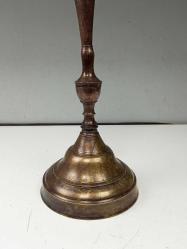 Antika Osmanlı Süleymaniye Bronz Şamdan