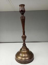 Antika Osmanlı Süleymaniye Bronz Şamdan
