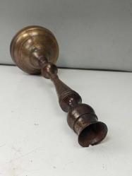 Antika Osmanlı Süleymaniye Bronz Şamdan