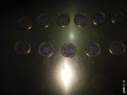 yüzüncü yıl 100.yıl parası 10 adet 1TL'lik  1 lira madeni para