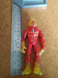 Ben 10 Deluxe Action Figure Power up - Heatblast Figür Oyuncak figürü