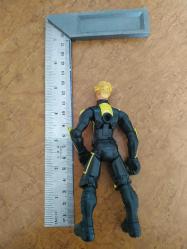 Hasbro 2006 Action Man ATOM Alpha Teens Night-Ops Shark Complete Figür Oyuncak figürü