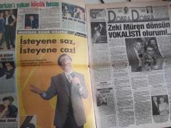Hafta Sonu Haftalık Aktüalite Sinema Tiyatro Müzik ve Magazin Gazetesi - 28 Şubat 1996 - Sayı:9 - Muazzez Abacı - Bülent Ersoy - İlker Garzek - Uğur Güneri - Pop dünyasının ünlüleri isim ve soyadlarının öyküsünü anlattılar - Savaş Zafer - Yılmaz Zafer - Nilgün Belgün - Pınar Aylin - Tuncer Cücenoğlu - Gülşah Dilek - Demir Ural - Oğuz Kalkavan - Abdullah Gencal - Hüseyin Akçaboğaz - Fahrettin Aslan - Didem Uğur - Metin Şen - Murat Tekyıldız - Atilla Saral - Seyhan Soylu - Zeki Müren dönsün vokalisti olurum - Hülya Koçyiğit - Adnan Şenses - Yüksel Şengül - Muhteşem Nejad - Füsun Denizaşan - Burçin Dere - Fulya Cin - Recai Aslan - Ali Semra Ağaoğlu - Cana Sialom - Bir Bayram Böyle Geçti - Her Yerde Kar Var - Ercan Altazlı - Evlilik Köşesi - Meltem Taşkıran - Esin Yücel - Ebru Şimşek - Leyla Adalı - Hülya Uğur - Müjdat Gezen - Safiye Soyman - Murat Taşdemir - Safiye Soyman - Perran Kutman - Mahsun Kırmızıgül - Hilmi Topaloğlu - Derya Tuna - İbrahim Tatlıses - Sibel Tüzün - Tam Takım Gazete