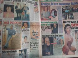 Hafta Sonu Haftalık Aktüalite Sinema Tiyatro Müzik ve Magazin Gazetesi - 28 Şubat 1996 - Sayı:9 - Muazzez Abacı - Bülent Ersoy - İlker Garzek - Uğur Güneri - Pop dünyasının ünlüleri isim ve soyadlarının öyküsünü anlattılar - Savaş Zafer - Yılmaz Zafer - Nilgün Belgün - Pınar Aylin - Tuncer Cücenoğlu - Gülşah Dilek - Demir Ural - Oğuz Kalkavan - Abdullah Gencal - Hüseyin Akçaboğaz - Fahrettin Aslan - Didem Uğur - Metin Şen - Murat Tekyıldız - Atilla Saral - Seyhan Soylu - Zeki Müren dönsün vokalisti olurum - Hülya Koçyiğit - Adnan Şenses - Yüksel Şengül - Muhteşem Nejad - Füsun Denizaşan - Burçin Dere - Fulya Cin - Recai Aslan - Ali Semra Ağaoğlu - Cana Sialom - Bir Bayram Böyle Geçti - Her Yerde Kar Var - Ercan Altazlı - Evlilik Köşesi - Meltem Taşkıran - Esin Yücel - Ebru Şimşek - Leyla Adalı - Hülya Uğur - Müjdat Gezen - Safiye Soyman - Murat Taşdemir - Safiye Soyman - Perran Kutman - Mahsun Kırmızıgül - Hilmi Topaloğlu - Derya Tuna - İbrahim Tatlıses - Sibel Tüzün - Tam Takım Gazete