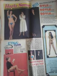Hafta Sonu Haftalık Aktüalite Sinema Tiyatro Müzik ve Magazin Gazetesi - 3 Mart 1978 - Sayı:10 - Muazzez Abacı - Tarık Akan'ın esrarengiz hastalığı - Ekrem Bora - Tolga Aşkıner - Sabrina Duncan - Kate Jackson - Anthony Quinn - Ayça Oktay - Aynur Akarsu - Serpil Örümcer - Yaşar Kekova - Polat Tezel - Yavuz Asöcal - Fahrettin Aslan - Hasan heybetli - Emel Sayın - Nilüfer - Cüneyt arkın - Gülşen Bubikoğlu - Nazan Şoray - Rüçhan Adlı - Bülent Ersoy - Fahri Korutürk - Neydi Neydi Ne? - Güzele Ne Yaraşmaz - İpek Pekgöz - Günseli Korur - Yasemin Korur - Cem Karaca - Rüçhan Çamay - Garip Ama Gerçek - Sevim Tuna - Kenan Bingöllü - Ahu Tuğba - Sevim Tuna - Cavidan Dora - Oya Peri - Fatma Girik - Hülya Tuğlu - Behiye Aksoy - Bahar Erdeniz, 3 yol ağzında fotoğraf ve haberi - Tam Takım Gazete