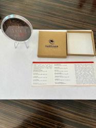 CUMHURİYETİN 100.YILI BRONZ HATIRA PARA DARPHANE SERTİFİKALI VE ORJİNAL AHŞAP KUTULU (SIFIR ÜRÜN)