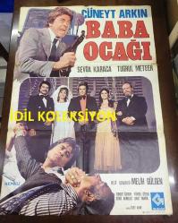 BABA OCAĞI, 1978, SİNEMA FİLM AFİŞİ / POSTERİ - BÜYÜK BOY - ORİJİNAL - 100 X 68 cm EBADINDA - Original Turkish Big Size Movie Poster - Melih Gülgen, Cüneyt Arkın, Hüseyin Peyda, Yusuf Sezer, Turgut Özatay, Sevda Karaca, Süheyl Eğriboz, Hakkı Kıvanç, Mehmet Uğur, Baki Tamer, Deniz Erkanat, Tuğrul Meteer, Süha Doğan, Yadigar Ejder, Deniz Akbulut, Yüksel Gözen, Tevfik Şen, GÜLGEN FİLM, MİMERAY