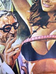 DOKTORA BAK HİZAYA GEL (La dottoressa del distretto militare), ORİJİNAL SİNEMA ÇİZİM AFİŞİ - 1976, FİLM AFİŞİ / POSTERİ - BÜYÜK BOY - ORİJİNAL - 100 X 68 cm EBADINDA - Original Turkish Big Size Movie Poster - Nando Cicero, Nando Cicero, Franco Milizia, Marino Onorati, Edwige Fenech, Alfredo Pea, Alvaro Vitali, Carlo Delle Piane, Grazia Di Marzà, Alfonso Tomas, Renzo Ozzano, Angelo Pellegrino, Dante Cleri, Tom Felleghy, Dante Cona, Mario Meniconi, Alfredo Adami, Lucio Montanaro, AKIN FİLM