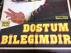 DOSTUM BİLEĞİMDİR / Kiralık Boksör (Shi po tian jian), 1973, ÇİN KUNG FU DÖVÜŞ SİNEMA ÇİZİM FİLM AFİŞİ / POSTERİ, - BÜYÜK BOY - ORİJİNAL - 100 X 68 cm EBADINDA - Original Turkish Big Size Movie Poster - Lung-Hsiang Fang, Yung Henry Yu, Pui-San Auyeung, Feng Tien, Li Meng, Nancy Sit