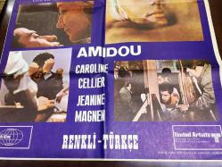 HAYAT AŞK ÖLÜM, ORİJİNAL SİNEMA AFİŞİ - La vie, l'amour, la mort, 1969, FİLM AFİŞİ / POSTERİ - BÜYÜK BOY - ORİJİNAL - 100 X 67 cm EBADINDA - Original Turkish Big Size Movie Poster - Claude Lelouch, 	Amidou, Caroline Cellier, Janine Magnan, Marcel Bozzuffi, Pierre Zimmer, Catherine Samie, Lisette Bersy, Albert Naud, Jean-Pierre Sloan