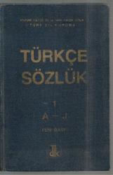 Türkçe Sözlük - TDK (1-2) TAKIM / CİLTLİ