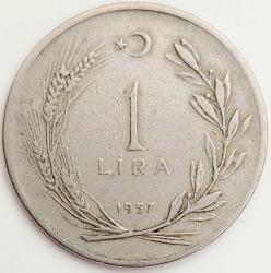 1 LİRA, 1957 ÇÇT