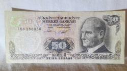 50 Türk Lirası 6 Emisyon