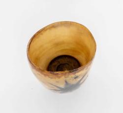 Batı afrika bizon boynuzundan biblo