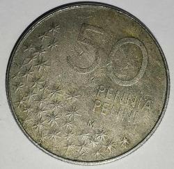 FİNLANDİYA 1991 50 PENNIA