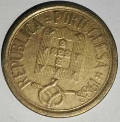 PORTEKİZ 1988  10 ESCUDOS