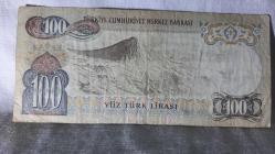 100 Türk Lirası  6 Emisyon  Yüz TL.