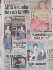 Duvar Haftalık Magazin ve Siyasi Aktüalite Gazetesi - 17 Ocak 1992 - Nükhet Duru Artık Patron - Türkler'e cinselliği öğretiyor - Evin Doğu - 5 milyona beş kişiye satıldı - Füsun Erbulak - Süleyman Demirel - Arabanız sizin için ne diyor? - Zerrin Yaman - Warren Beatty - İbrahim Gürkan - Alleen Wuornos - Korkunç Etna yine rahat bırakmıyor - Hüseyin Ekinci - Rusya'da herkesin ortak derdi yiyecek bir şeyler bulabilmek - Safranbolu - Cinsel Danışmanınınz - Deniz Baykal - Feridun Yazar - Sabahattin Demiray - Özden Alpdağ - Tansu Çiller - Bilal Özcan - Liz Tirbelis - Ceyhan Gür - Galatasaray'a 30 metreden attığım golü, hayatım boyunca unutmam'' - Cimbom'un Kalecisi Hayrettin - Joseph Venglos - Leman Sam - Gazanfer Özcan - Seyyal Taner - Sevgin Birol - Banu Alkan - Müjdat Gezen - Ayşegül Aldinç - Kathleen Quinlan - Liz Taylor - Duygu Asena - Oryantal Şahmaran - Fulya Yıldırım - Begüm Özbek - Freddie Mercury fotoğraf ve haberi - Tam Takım Gazete