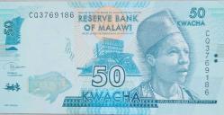 MALAVİ 50 Kwacha, 2020 ÇİL