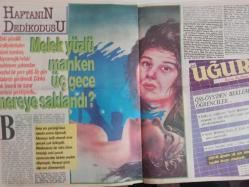 PS Magazin Haftalık Magazin ve Siyasi Aktüalite Dergisi - 24 Eylül 1989 - Sayı:3 - Kadınlar bu kadının peşinde - Figen Arık - Banu Alkan - Çiğdem İşbilir - Güner Kurban - Merih Akalın - Talat'ın Kahvesi - Jane Fonda'nın yatağı 5 bin dolar - Dünyanın En Pahalı Lisesi - Daldan Dala - Yunanlıların UZO dediği bizim rakının kayınçosu - Terazi Burcundaki Venüs ilahi aşkı, estetik duyguları ve güzelliği sembolize eder - Evita Kazanı - Gencay Gürün - Ayten Gökçer - Can Gürzap - Ajda Pekkan - Deniz Türkali - Neca - Füsun Önal - Ali Rıza Kardüz - Tilda Tezmen - Neslihan Yargıcı - Bener Bilgiç - Raşel Nahmiyaz - Deniz Kurbanzade - Kemal Aratan - Talha Ebuzziya - Ayşegül Nadir - Bilim ve Teknik - Melek yüzlü manken üç gece nereye saklandı? - Süper Dedektif - Süper Zekalar - Sabah Bulmacası - Kare Bulmaca - Rüyalarda, şarkılarda saçlar - FA Şampian Reklamı fotoğraf ve haberi - Tam Takım Dergi