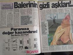 PS Magazin Haftalık Magazin ve Siyasi Aktüalite Dergisi - 22 Ekim 1989 - Sayı:7 - Çılgın Kadınlar - Amerika'da kadınca çılgınlık - Suna Zirek - Balerinin Gizli Aşkları! - Deniz kızları yarışıyor - Manevi evlatlık yaramıyor! - 9.5 Hafta - Kim Basinger - Adrian Lyne - Margaret Whitton - Karen Young - Mickey Rourke - Barry Levinson - Ayşe Beyazıt - Faruk Salman - Ece Coşkun - Esma Yerbakan - Necla Sanlı - Brigitte Oskay - Aslı Kocaoğlu - Sosyete lokantalarında ne yenir ne içilir - Hasbahçe'nin Kovboyları - Engin Ardıç - Türkiye Cumhuriyeti aslında Hindistan Cumhuriyeti! - Yasemin Boran - Akrep, cinsel cazibedir - Storumuzu yenileyelim - Süper Oyun - Barbekü Partisi - Süper Zekalar - Süper Çocuklar - Sabah Bulmacası - Hangisi Kendi Parçası - Kare Bulmaca - Rönesans Mobilya Reklamı fotoğraf ve haberi - Tam Takım Dergi