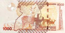 UGANDA 1000 Şilin, 2021 ÇİL