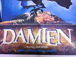 Kehanet II: İfrit, (Omen II) 1978, SİNEMA FİLM ÇİZİM AFİŞİ / POSTERİ - BÜYÜK BOY - ORİJİNAL - 100 X 68 cm EBADINDA - Original Turkish Big Size Movie Poster - Don Taylor, Mike Hodges, William Holden, Lee Grant, Jonathan Scott-Taylor, Robert Foxworth, Nicholas Pryor, Lew Ayres, Sylvia Sidney, Lance Henriksen, 	Elizabeth Shepherd, Lucas Donat, ÖZEN FİLM