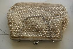 KOLLEKSİYON BONCUKTAN EL YAPIMI ÇANTA TAM VİNTAGE DETAYLAR RESIMLERDE (SEPET 2