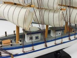 Ahşap Büyük El Yapımı Gemi Maketi