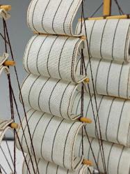 Ahşap Büyük El Yapımı Gemi Maketi