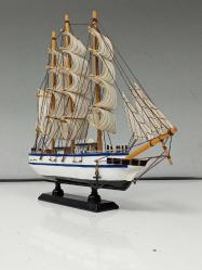 Ahşap Büyük El Yapımı Gemi Maketi