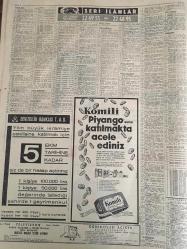 HÜRRİYET GAZETESİ 2 EKİM 1964 YIL :17 SAYI :5899---Oylamaya 87 bin 148 okuyucu katıldı --Toprak Reformu Yurt Çapında Yapılamıyor Son sınıfta 1 dersten  kalanlar aynı sınıfta devam  edebilecek --Silifke de  Bizans Hazinesi Bulundu ---Ahmet Tarık Tekçe nin  Yaşama Şansı Azalıyor ---Yeni harman sigarası  yakında  filtreli oluyor ---Vilayet ,köy pazarları kurmak için çalışıyor ----200 milyon dolarlık eroin  kaçakçılığı ---Memurlarının kendisini isteyip istemediklerini öğrenmek  için referandum  yaptı ---Olimpiyat Kafilemizi Dün Uğurladık --Japonlar güreşin iki stilinde  biz üç altın madalya kazanacağız  ,diyorlar---Uluğ ,Hollandalılara misafirperverliğimizi  göstereceğiz diyor ---Galatasaray ,kampa girdi --Fotoğraf Yarışması Oylama Neticeleri --Harika çocuk imtihanda 3400 aday arasında 9. oldu ---Ruslar Kıbrıslı Rumlara şartız olarak askeri yardım yapıyor ---