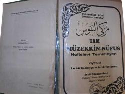 TAM MÜZEKKİN-NÜFUS Nefisleri Temizleyen ve EFRADI KADİRİYYE TERCEMESİ