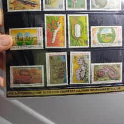 Dünya Çevre Günü (1990 1991 1992) Kurbağalar,Yılanlar ve Kuşlar serisi + 1989 Turk ipekbocekciligi ve 1988 Kirsal alan icin Avrupa serisi+FDC ilk gun zarfı ACILMAMIS PRESLI DAMGALI PAKET