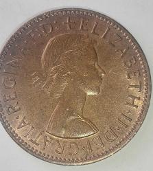İNGİLTERE 1964   HALF PENNY