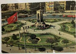 LOT.17 » eski İstanbul taksim anıt kartpostal