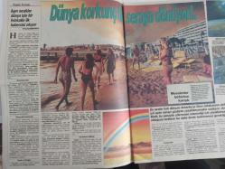 PS Magazin Haftalık Magazin ve Siyasi Aktüalite Dergisi - 17 Haziran 1990 - Sayı:41 - Dünya korkunç bir seraya dönüyor - Brezilyalı her genç kızın gönlünde Köle İsaura yatar - Mevsimler birbirine karıştı - Çöller oluşacak - Delikanlı bunalımda - Fena yakalandı - Talat'ın Kahvesi - Maç saatinde misafirlik olmaz - Detan Sineksavar Reklamı - Valery Kıyafet Reklamı - Coşkun Kürk Reklamı - Joker filmi - Kendini Aşmak filmi - Engin Ardıç - Erkek milleti! - Bu kadar güzel bir araya gelmedi - Meftun Olgaç - Otomobil hırsızlığına paydos - Otomobiller için bir ''Kara Kutu'' - Harika bir not defteri - Sindy iç çamaşırı reklamı - Sezgiler ve hayal gücü - Yasemin Boran - Hasbahçe'nin Kovboyları - İpek Mobilya Reklamı - Fotoğraf aşkı - Maria Masterio - Hepsinin tarzı başkaydı - Çocuklar çok mutluydu - 'Mevsimi 29'da kapattım' - Ali Rıza Kardüz - Bulmaca - Çözümler - Sayılar Arasında - Mantık - Labirent - Kare Bulmaca - Alfa 35 Kamera Reklamı - BMX Bisiklet Reklamı fotoğraf ve haberi  Tam Takım Dergi