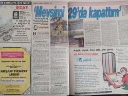 PS Magazin Haftalık Magazin ve Siyasi Aktüalite Dergisi - 17 Haziran 1990 - Sayı:41 - Dünya korkunç bir seraya dönüyor - Brezilyalı her genç kızın gönlünde Köle İsaura yatar - Mevsimler birbirine karıştı - Çöller oluşacak - Delikanlı bunalımda - Fena yakalandı - Talat'ın Kahvesi - Maç saatinde misafirlik olmaz - Detan Sineksavar Reklamı - Valery Kıyafet Reklamı - Coşkun Kürk Reklamı - Joker filmi - Kendini Aşmak filmi - Engin Ardıç - Erkek milleti! - Bu kadar güzel bir araya gelmedi - Meftun Olgaç - Otomobil hırsızlığına paydos - Otomobiller için bir ''Kara Kutu'' - Harika bir not defteri - Sindy iç çamaşırı reklamı - Sezgiler ve hayal gücü - Yasemin Boran - Hasbahçe'nin Kovboyları - İpek Mobilya Reklamı - Fotoğraf aşkı - Maria Masterio - Hepsinin tarzı başkaydı - Çocuklar çok mutluydu - 'Mevsimi 29'da kapattım' - Ali Rıza Kardüz - Bulmaca - Çözümler - Sayılar Arasında - Mantık - Labirent - Kare Bulmaca - Alfa 35 Kamera Reklamı - BMX Bisiklet Reklamı fotoğraf ve haberi  Tam Takım Dergi