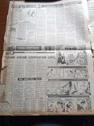 Vatan Gazetesi - 17  Haziran 1960 - Dünya Eski Muharipler Federasyonu Başkanı Van Lonschot Türk Ordusu Tarihi Bir Vazife Başardı - Cemal Gürsel Ve Milli Birlik Komitesi Üyeleri Yurt Gezisine Çıkacak - Amerikan Başkanı Eisenhower'in Başbakanımız Cemal Gürsel'e Mesajı - Genel Af Dileği Ayrıca İncelenecek - Fevzi Lütfi Karaosmanoğlu Köşe Yazısı - Yüksek Soruşturma Heyeti Yakın Zamanda Kurulacak - Yeni Yolsuzluklar Meydana Çıkarılıyor - Müfit Birsen Kadıköy Savcısı Oldu - Çocuk Arabası Rüyaların Dili - İnsan Bir Yerde Bellidir Yazan Mehmet Seyda Yazı Dizisi - Milli Eğitim Bakanı Fehmi Yavuz'un Öğretmenlere Mesajı - Amerikan Başkanı Eisenhower'in Japonya'ya Yapacağı Seyahat Dün İptal Edildi - Hoş Memo Karikatür - Subay Ve Askeri Memurlar Ordu Dışında da Vazife Alabilecek - Kanlı Perşembe Yazan Sadun Tanju Yazı Dizisi - Abdülmecit'in 1. Haremi Hümayunu Yazı Dizisi - Gece Gondolları Yazan Albert Jean Yazı Dizisi - Tonton Agah Çizen Sade Yalçın - Cemal Gürsel Kupası -  Fenerbahçe Kongre