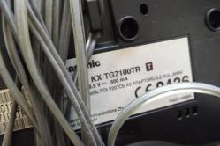 PANASONİC KX-TG7100TR 6.5V 500MA  TELSİZ TELEFON ADAPTÖR VE  ALTLIGI  ALICISI   DETAYLAR ACIKLAMADA  (SEPET 1