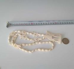 Vintage Kemik Malzemeden Deve Figürlü El Yapımı Tribal Kolye